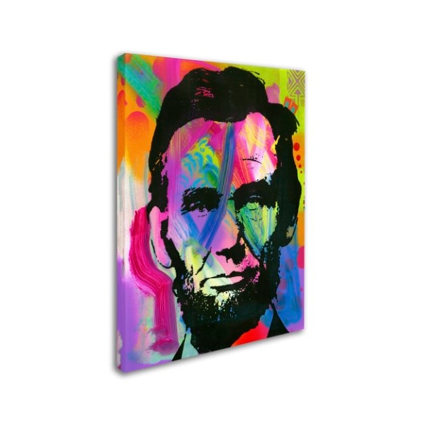 Dean Russo 'Abraham Lincoln I' Canvas Art,18x24